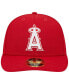 ფოტო #3 პროდუქტის Men's Scarlet Los Angeles Angels Low Profile 59FIFTY Fitted Hat