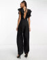 Фото #4 товара Nobody's Child Co jumpsuit in black