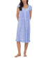 Women's Ruffled Cap-Sleeve Waltz Nightgown