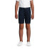 ფოტო #4 პროდუქტის Big Girls School Uniform Slim Plain Front Blend Chino Shorts