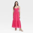 Фото #1 товара Women's Maxi Sundress - Universal Thread Pink M