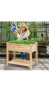 Raised Garden Elevated Wood Planter Box Stand