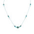 Фото #1 товара Amazonite Apatite Cord Necklace HE11K3RG-LB