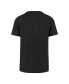 Men's Black Colorado Rockies Borderline Franklin T-shirt