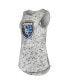 Фото #3 товара Women's 5th & Ocean by Gray San Jose Earthquakes Washed Mineral Dye Jersey Tank Top