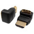 EUROCONNEX 0827 90º M/F HDMI Adapter