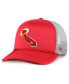 Фото #1 товара Men's Red Los Angeles Angels Foam Logo Trucker Snapback Hat