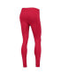 Фото #4 товара Women's Crimson Washington State Cougars Fleece-Lined Leggings