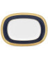 Фото #1 товара Odessa Cobalt Gold Butter/Relish Tray
