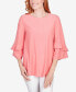 Фото #1 товара Petite Swiss Dot Textured Solid Party Top