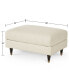 Фото #3 товара Bostal 27" Fabric Ottoman, Created for Macy's