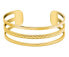 Ariane BJ07A1201 Minimalist Gold Plated Bracelet