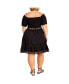 Plus Size Aura Dress