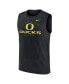 Men's Black Oregon Ducks Primetime Legend Lock Up Performance Muscle Tank Top