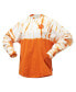 ფოტო #3 პროდუქტის Women's Orange Clemson Tigers Tie-Dye Long Sleeve Jersey T-shirt