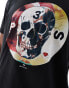 PS Paul Smith t-shirt with skull print in black