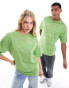 Фото #1 товара New Era unisex NY logo t-shirt in green