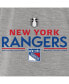 Men's Gray New York Rangers 2024 Stanley Cup Playoffs Authentic Pro T-Shirt