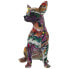 Decorative Figure Alexandra House Living Multicolour Plastic Dog 15 x 18 x 27 cm