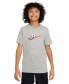 ფოტო #1 პროდუქტის Big Kids Sportswear Graphic Cotton T-shirt