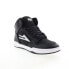 Фото #3 товара Lakai Telford MS4230208B00 Mens Black Leather Skate Inspired Sneakers Shoes