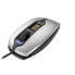 Фото #2 товара Cherry MC 4900 Corded Fingerprint Mouse - Silver/Black - USB - Ambidextrous - Optical - USB Type-A - 1375 DPI - Black - Silver
