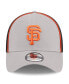 Men's Gray San Francisco Giants Pipe 39THIRTY Flex Hat