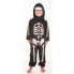 Фото #1 товара Маскарадные костюмы для младенцев Skeleton Heart Чёрный (2 Предметы)