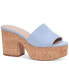 Фото #1 товара Women's Ibiza Slip-On Platform Wedge Sandals