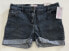 DENIM JEAN SHORTS Women's SIZE 7 Blue Cut New Pure Style Dark Wash NEW