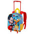 KARACTERMANIA Disney Mickey Mouse Pal Small 3D Backpack With Wheels