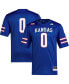 Фото #1 товара Men's #0 Royal Kansas Jayhawks Premier Football Jersey