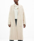 Фото #1 товара Women's Pockets Detail Oversized Knitted Coat