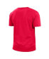 Фото #2 товара Men's Red Tampa Bay Buccaneers 2022 Sideline Ink Dye T-shirt