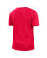 ფოტო #2 პროდუქტის Men's Red Tampa Bay Buccaneers 2022 Sideline Ink Dye T-shirt