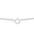 Фото #4 товара Macy's diamond Cross Pendant Necklace (1/10 ct. t.w.) in Sterling Silver