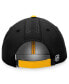 Men's Black Pittsburgh Penguins Authentic Pro Rink Pinnacle Adjustable Hat
