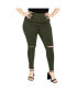 ფოტო #1 პროდუქტის Plus Size Asha Slit Corset Skinny Jean