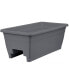 Фото #1 товара HC Companies 24" Deck Rail Box Planter Warm Gray