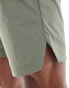 Jack & Jones co-ord nylon short in khaki Agavengrün, M - Waist 86 cm - фото #2