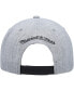 Фото #4 товара Men's Heather Gray Portland Trail Blazers Hardwood Classics 2.0 Snapback Hat