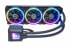Alphacool Eisbaer Aurora 360 CPU - All-in-one liquid cooler - 12 cm - 104.49 m³/h - Black