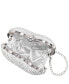 Amorie Crystal Embellished Heart Minaudiere Clutch
