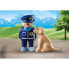 Конструктор PLAYMOBIL 70408 1.2.3 Police With Dog (Для детей)