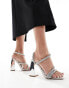 Фото #1 товара Simmi London Wide Fit Elanaa block heel sandals with embellished straps