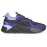 Фото #1 товара Puma Ffxiv X RsX ESports Lace Up Mens Purple Sneakers Casual Shoes 30760101