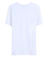 Bellemere Men's Grand Crew-Neck Mercerized Cotton T-Shirt Белый, Средний - фото #2