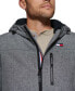 Фото #5 товара Men's Sherpa-Lined Softshell Hooded Jacket