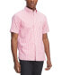 Фото #1 товара Men's Regular-Fit Candy Stripe Linen Shirt