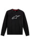 Fleecepullover Alpinestars Ageless Crew Schwarz-Grau